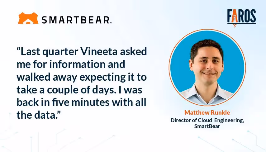 Image features a quote by Matthew Runkle, Director of Cloud Engineering at SmartBear saying 