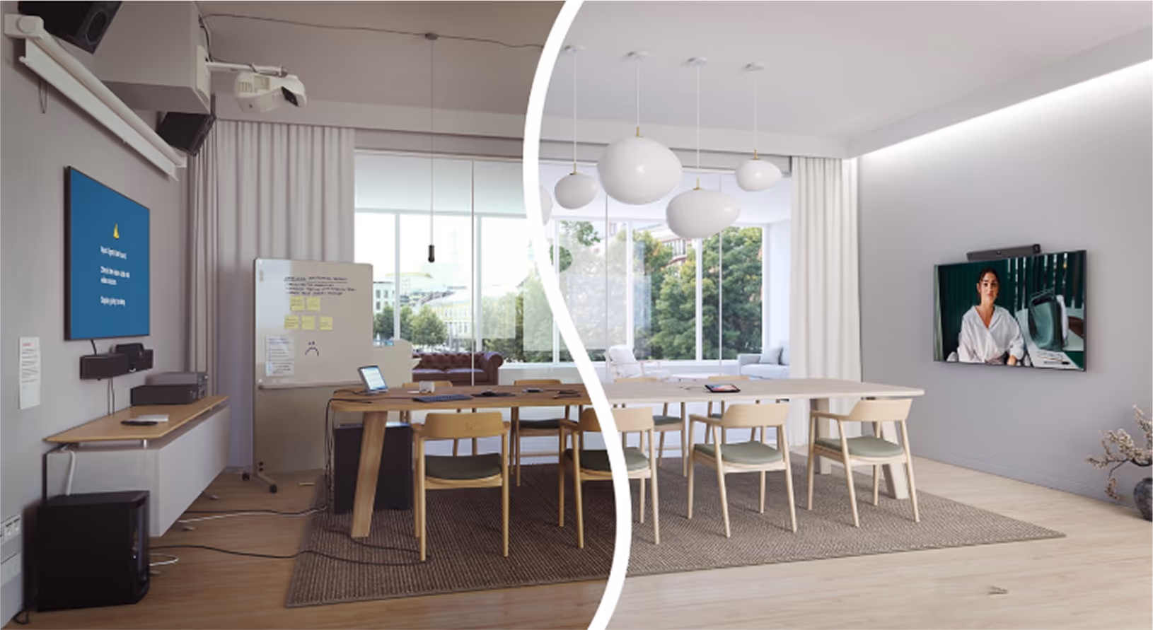 Wireless Presentation Systems - Before and After