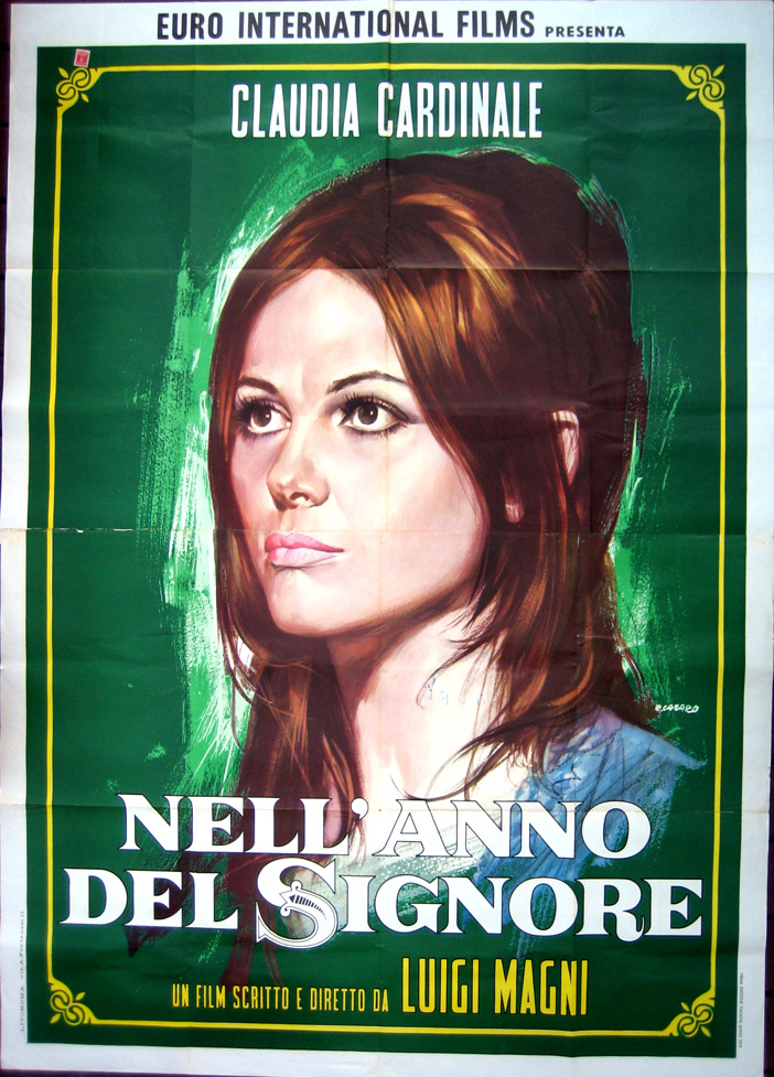 1969 Italian 4 Sheet SS/Folded (55x78in) The Conspirators poster designed by Renato Casaro. Film directed by Luigi Magni, starring Nino Manfredi, Enrico Maria Salerno, Claudia Cardinale, Robert Hossein, Britt Ekland, Ugo Tognazzi, Alberto Sordi, Pippo Franco, Renaud Verley.