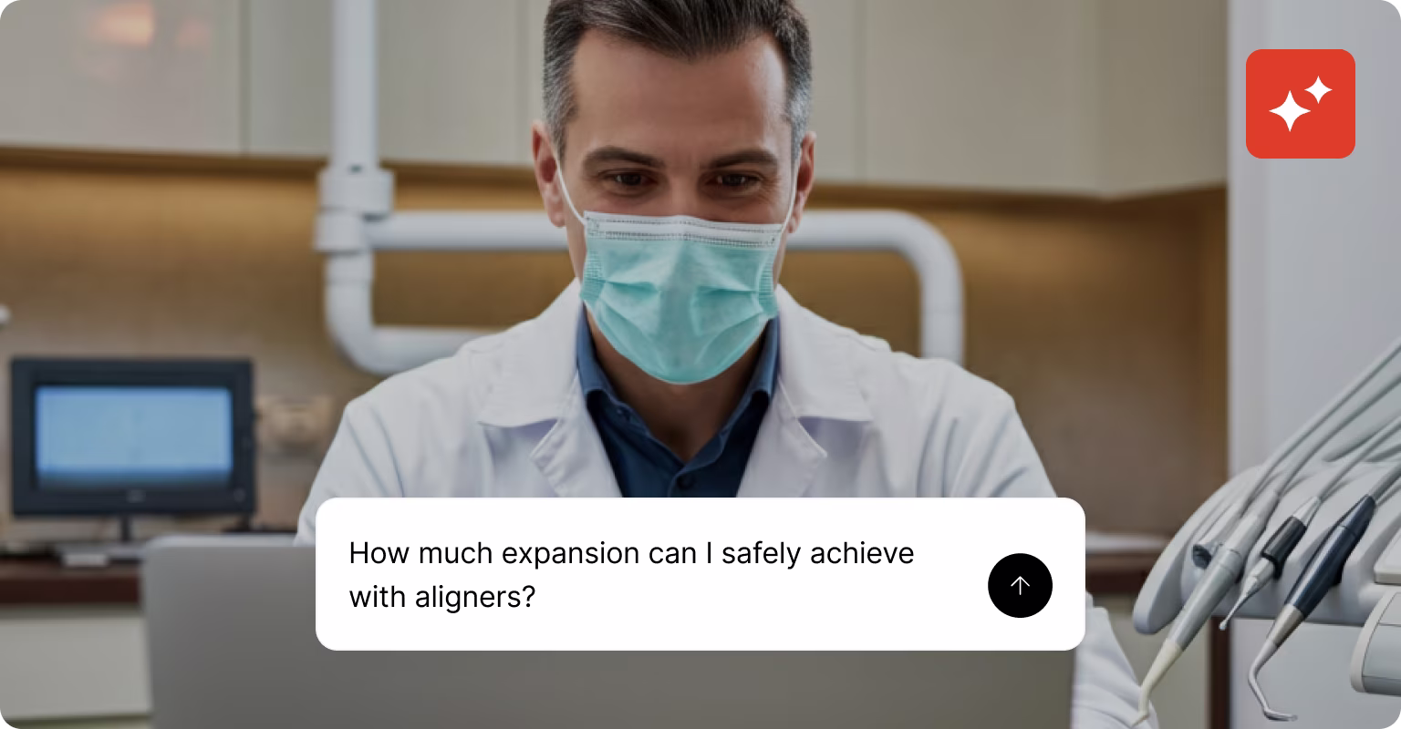 A dentist using an AI tool