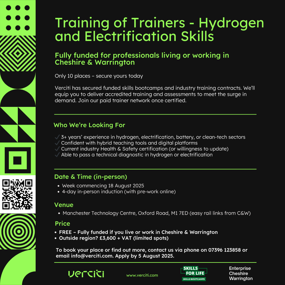 Trainer Enrollment Flyer