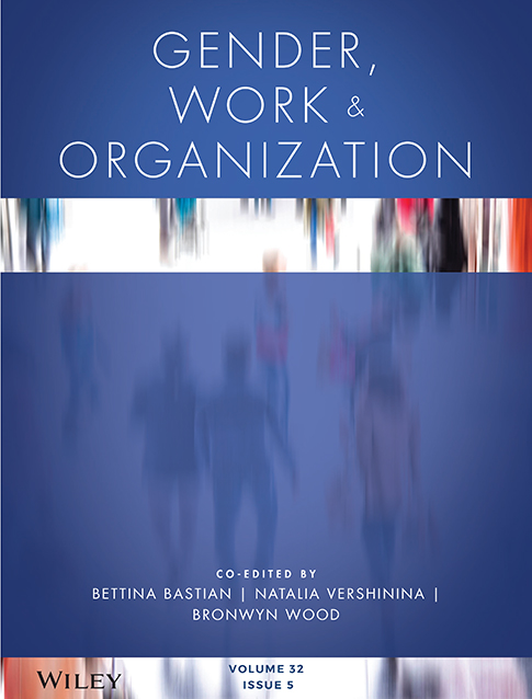 Gender, Work & Organization