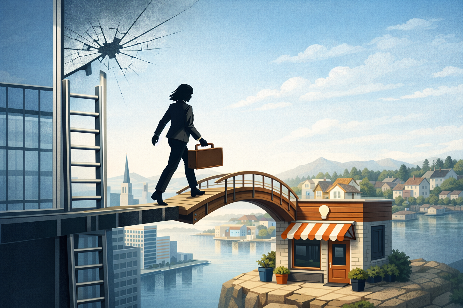 Does self-employment reward women’s talent more fairly than salaried work?