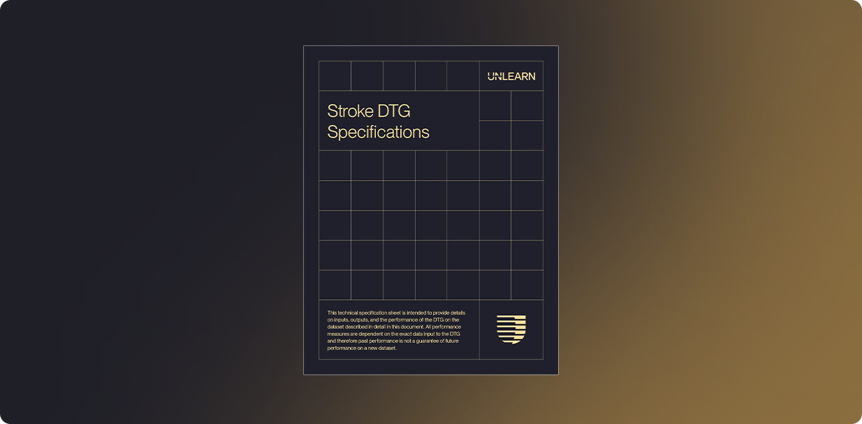 Stroke digital twin generator spec sheet thumbnail