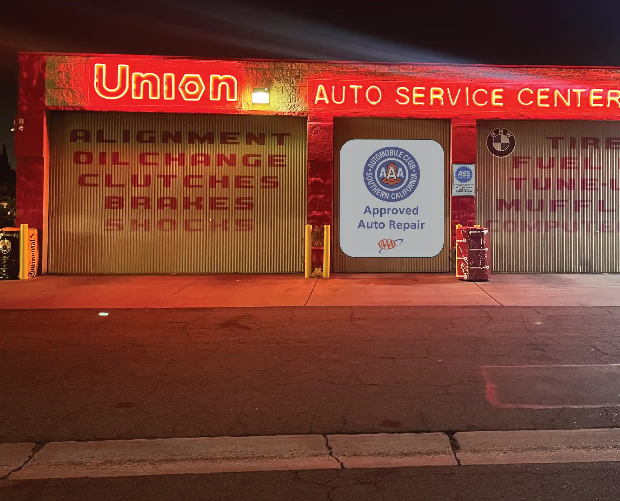 Front of Union Auto Service Center
