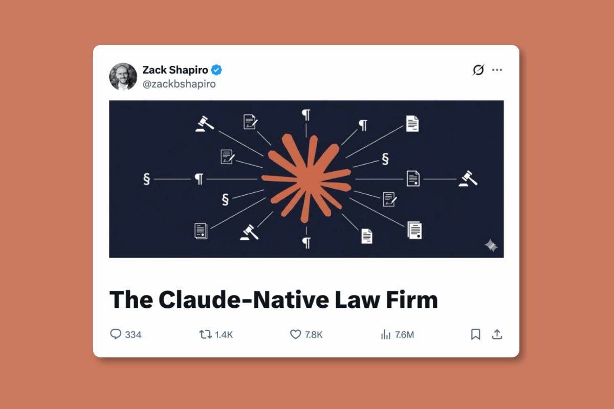 Lawyer's Claude essay goes viral
