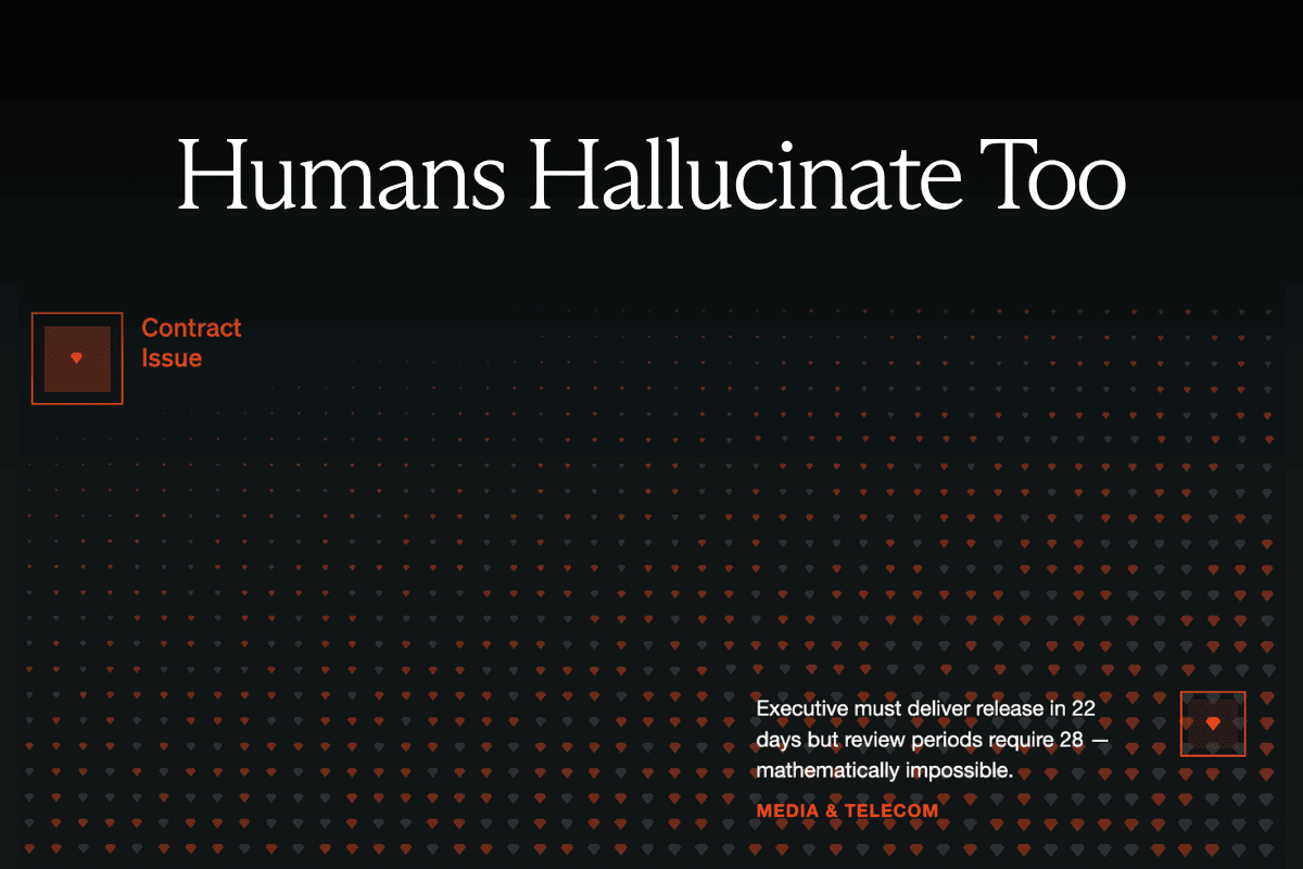 Humans hallucinate too