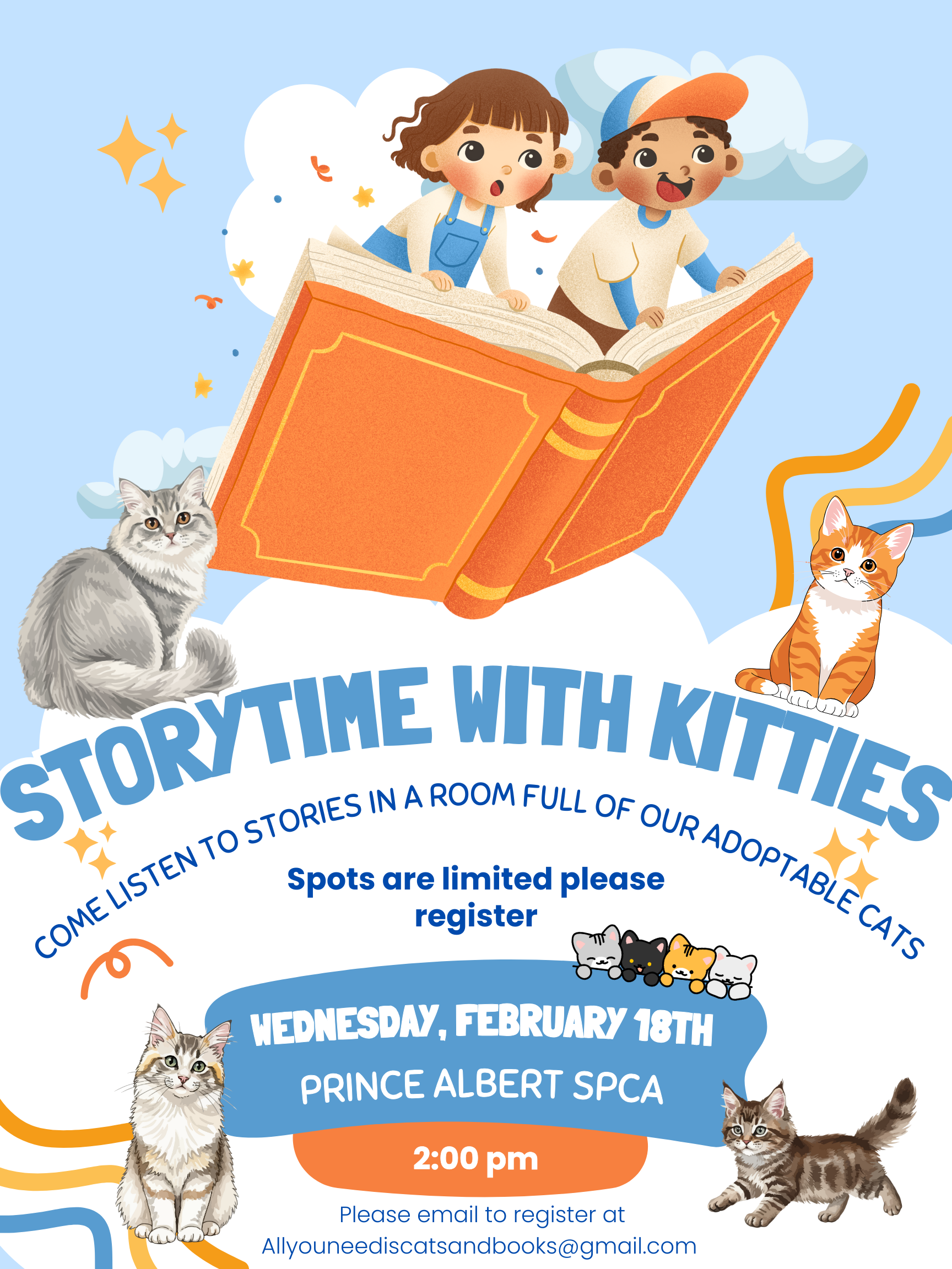 Storytime with Kitties