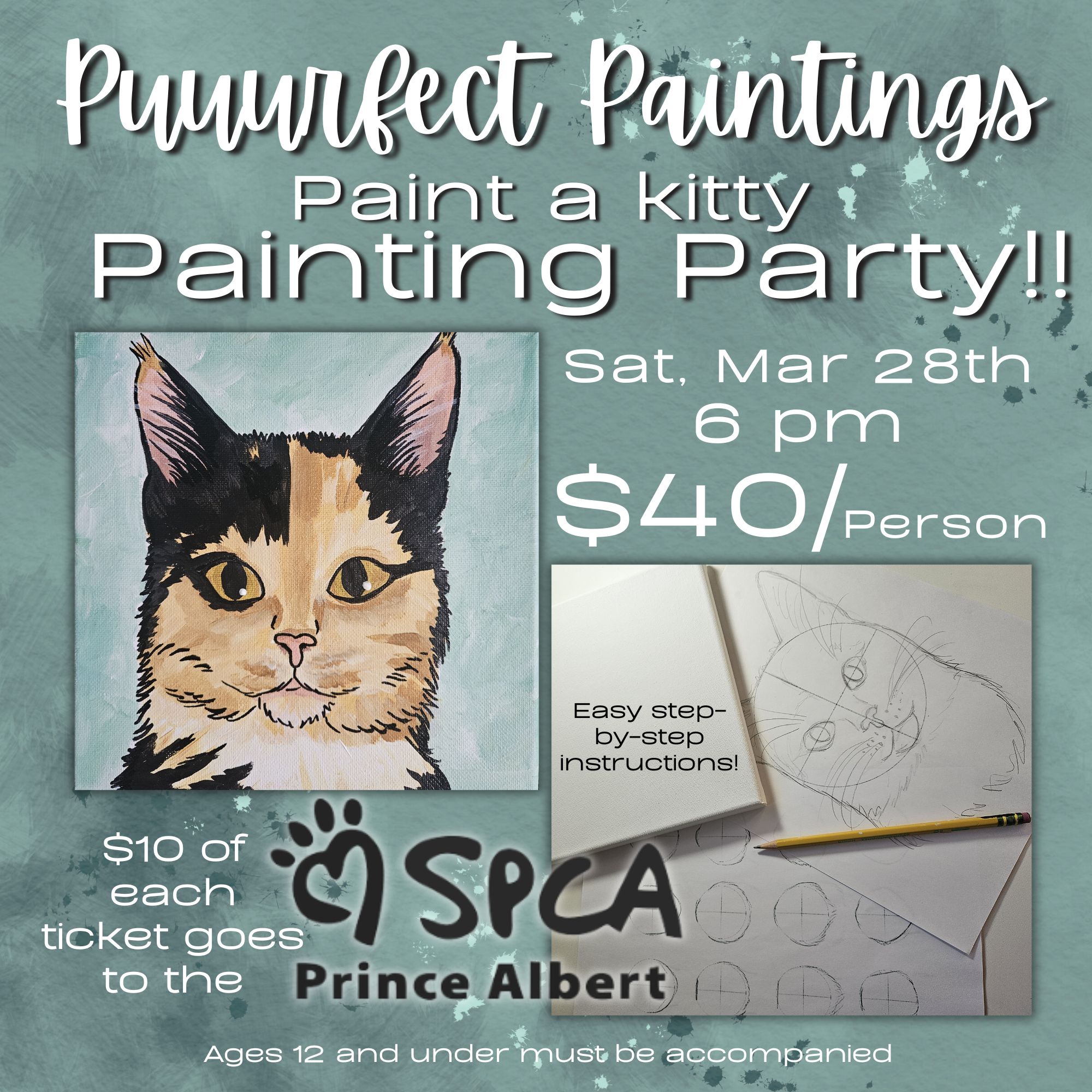 Paint Party With Little Pencil Art Studio