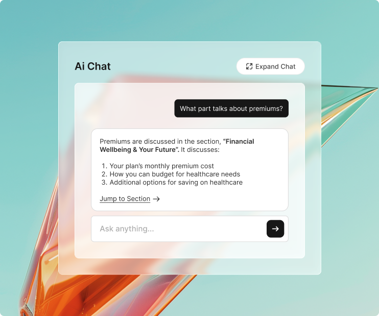 An AI Learning Agent delivering instant, relevant answers.