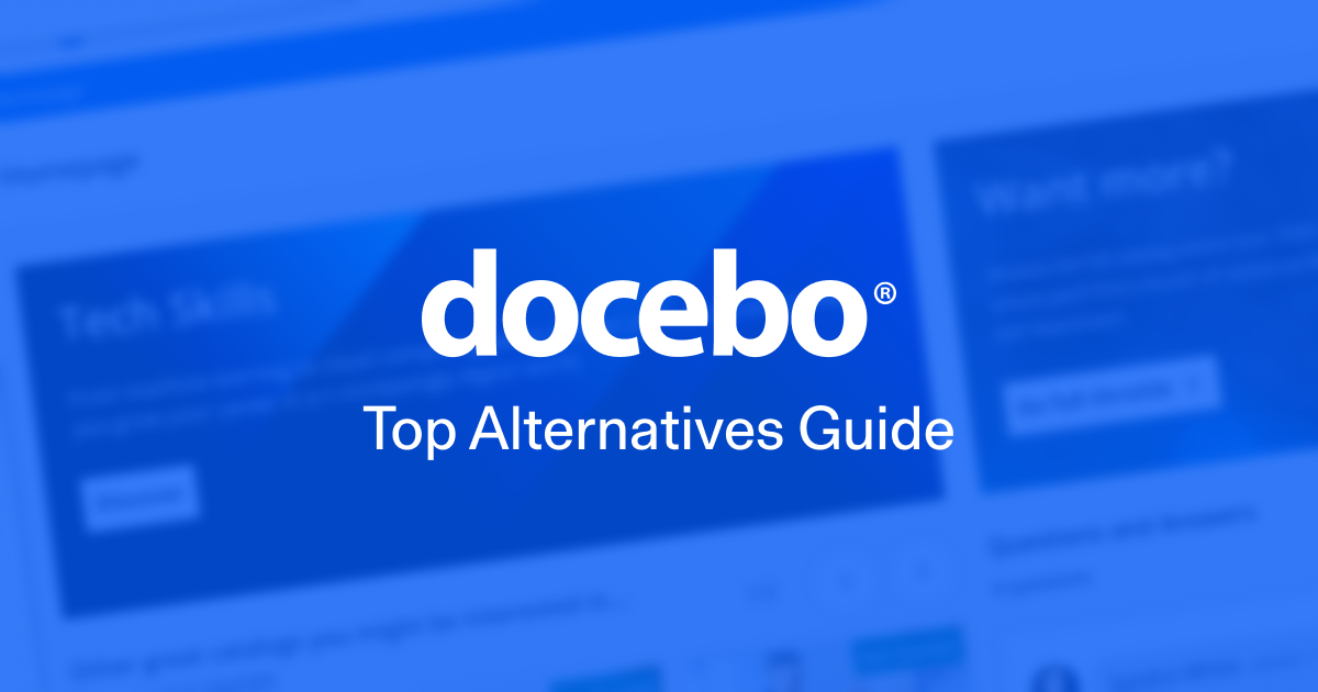 The top 10 alternatives to Docebo guide