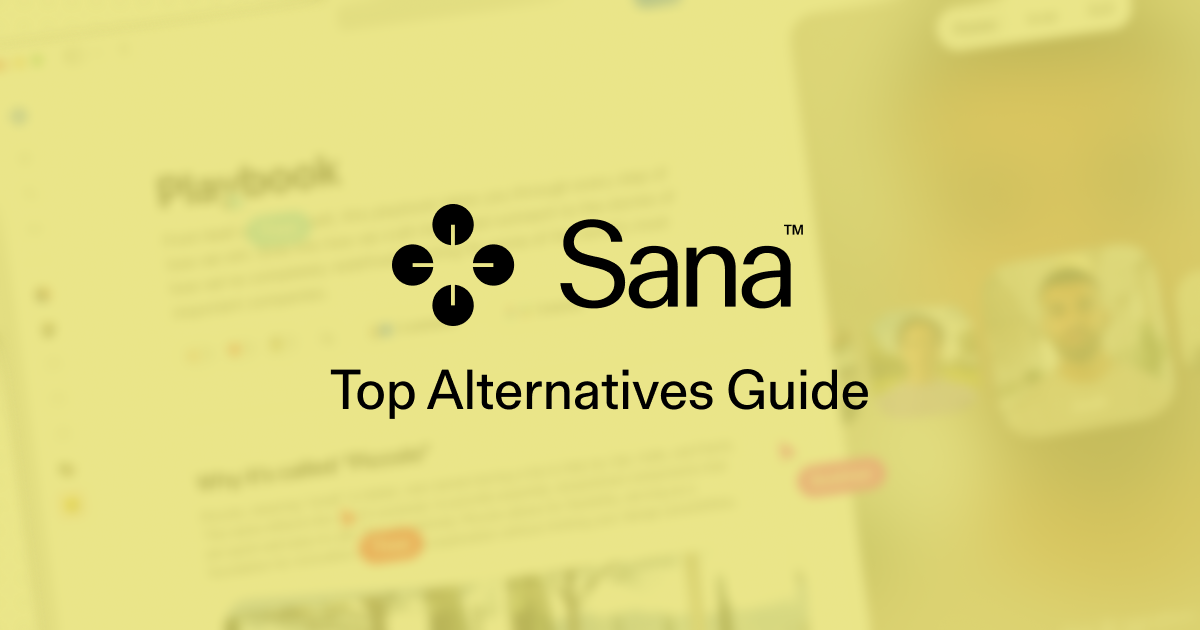 The top alternatives to Sana featured image