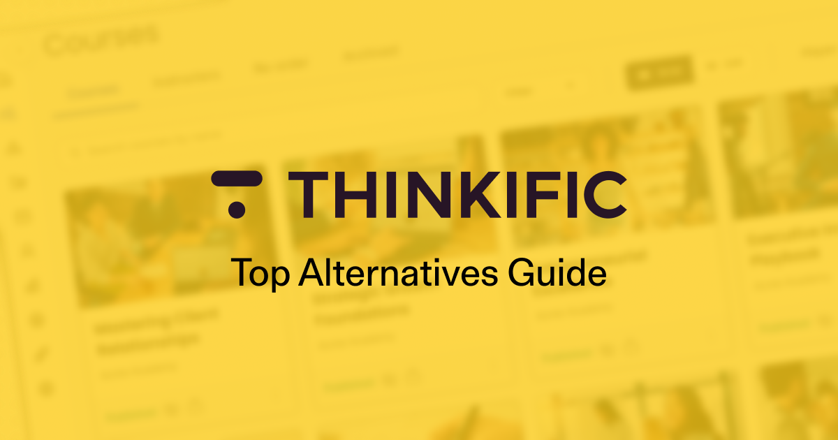 Thinkific alternatives guide featured image