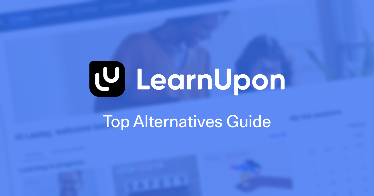 Top LearnUpon alternatives guide featured image