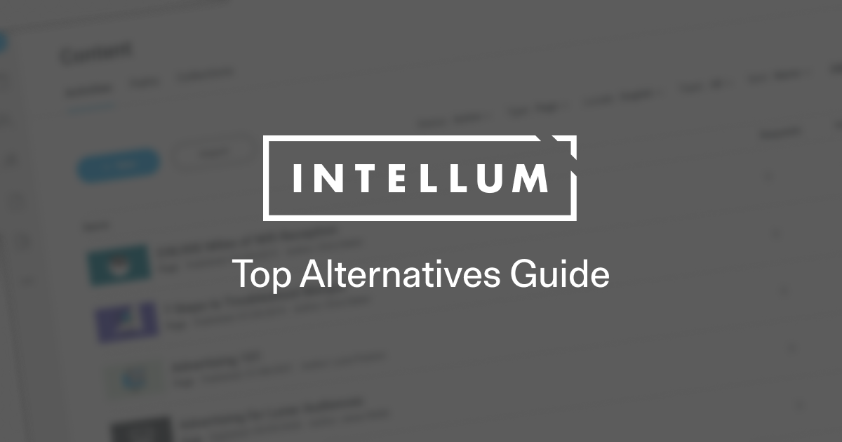 Intellum alternatives guide featured image