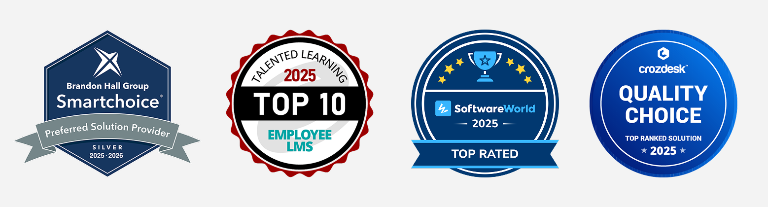 Other industry recognition badges Continu has received for Winter 2026