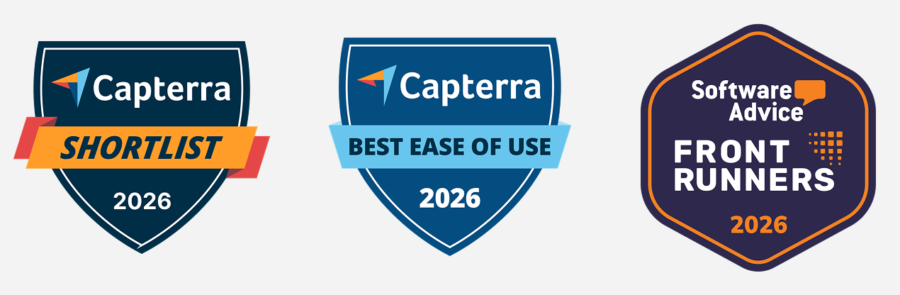 Continu's Gartner Digital Markets badges for Winter 2026