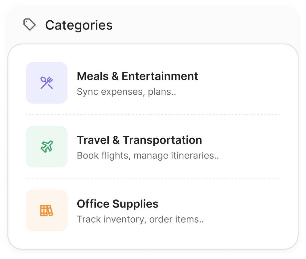 AI categorizes your transactions