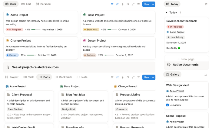 notion project management template download