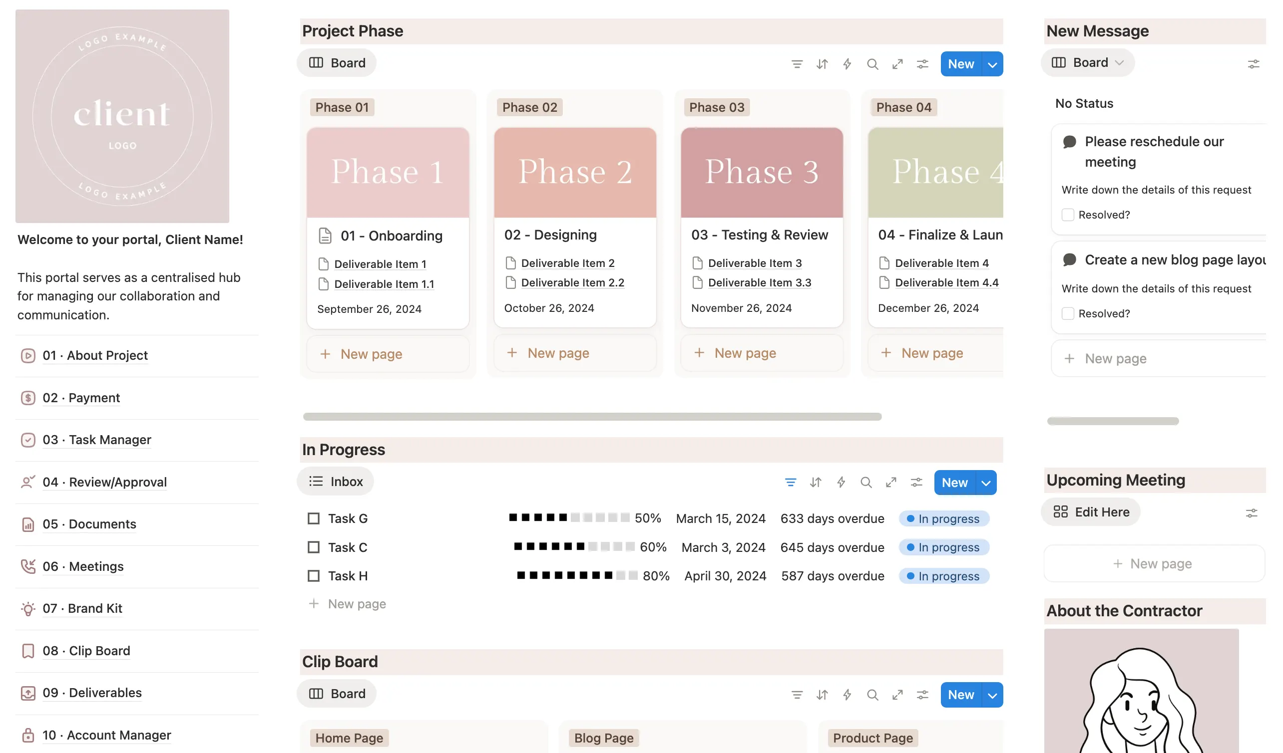 best notion life planner template all in one