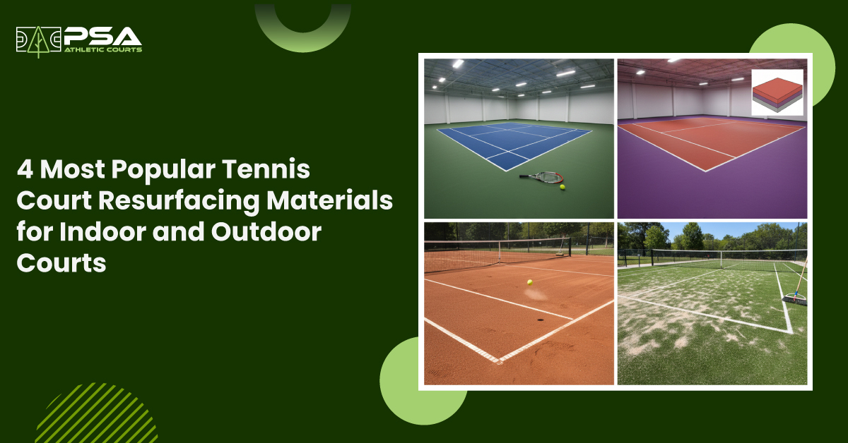 Tennis Court Resurfacing Materials