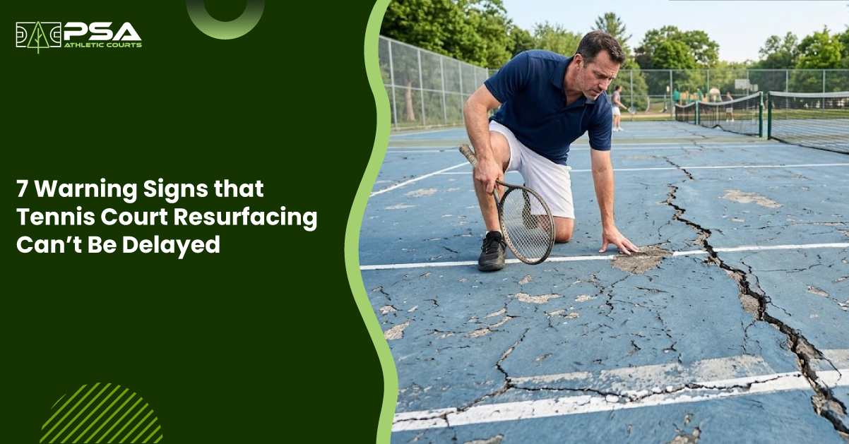 Signs that Tennis Court Resurfacing Can’t Be Delayed