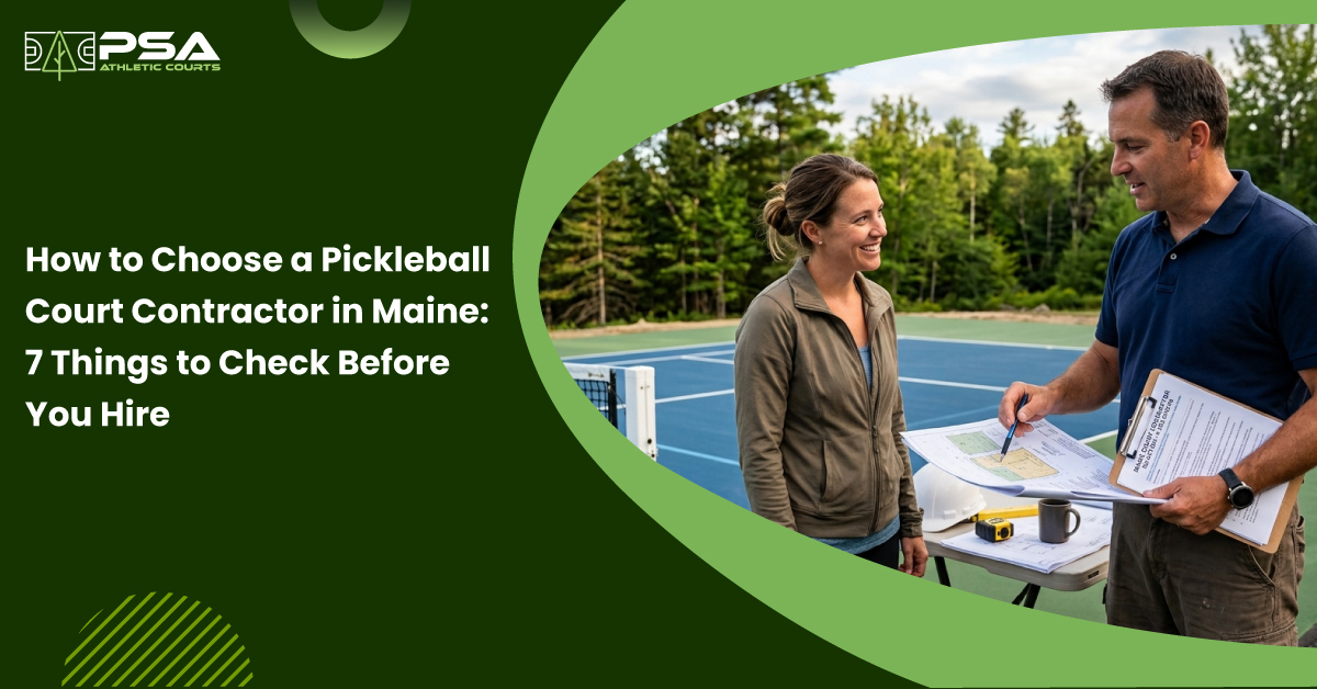 How to Choose a Pickleball Court Contractor in Maine