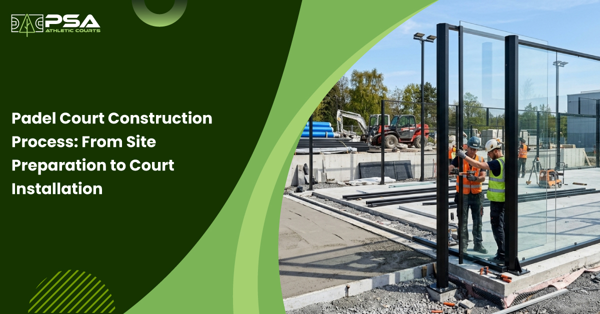 Padel Court Construction Process - PSC 