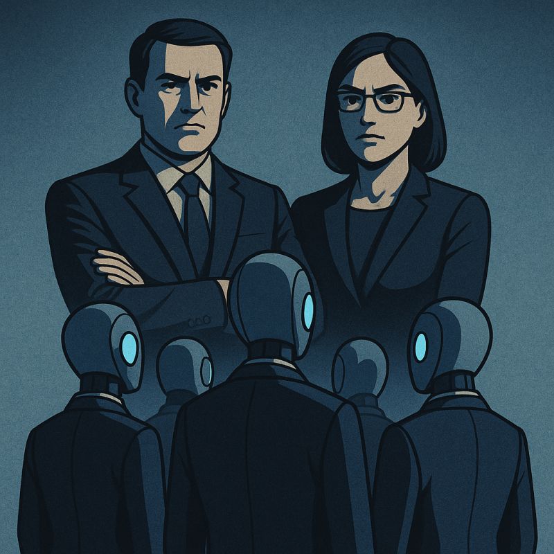 Dr Dan King explores accountability of AI Bosses, overseeing mutiple agents. 