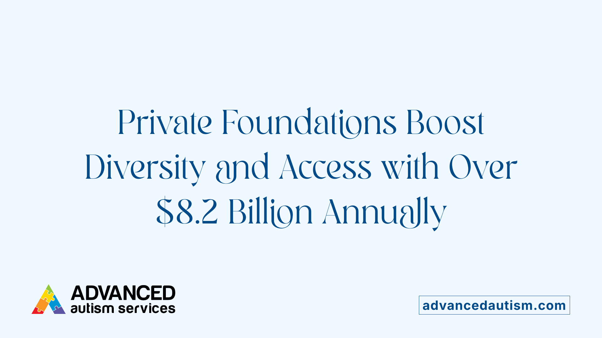 Private Foundations Boost Diversity and Access with Over $8.2 Billion Annually
