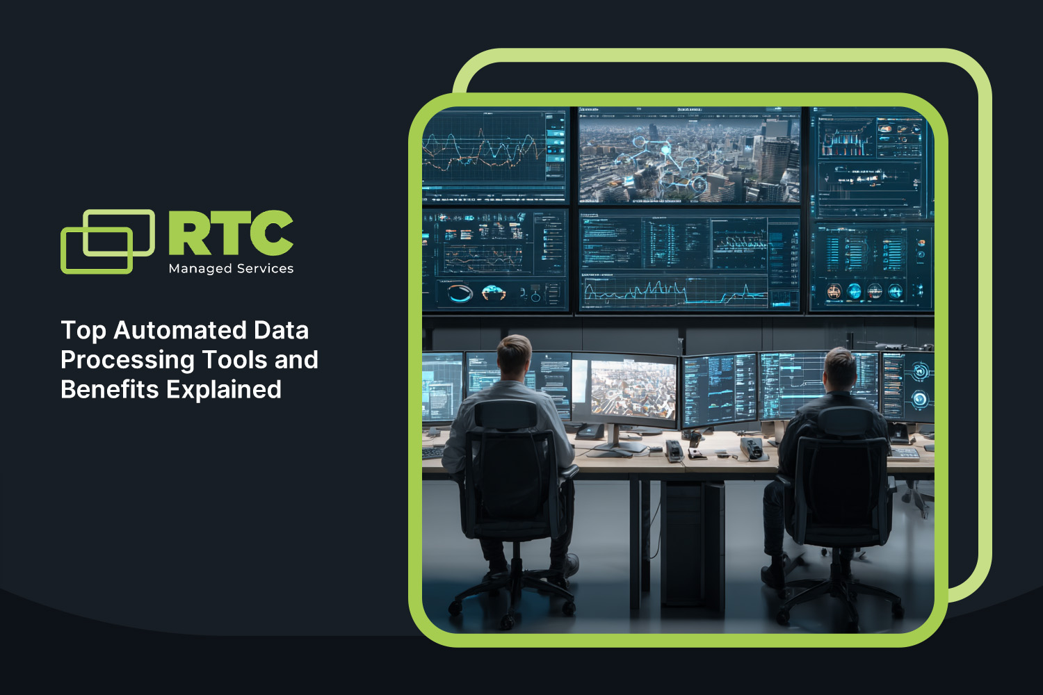 IT security agent working on his powerhouse software.