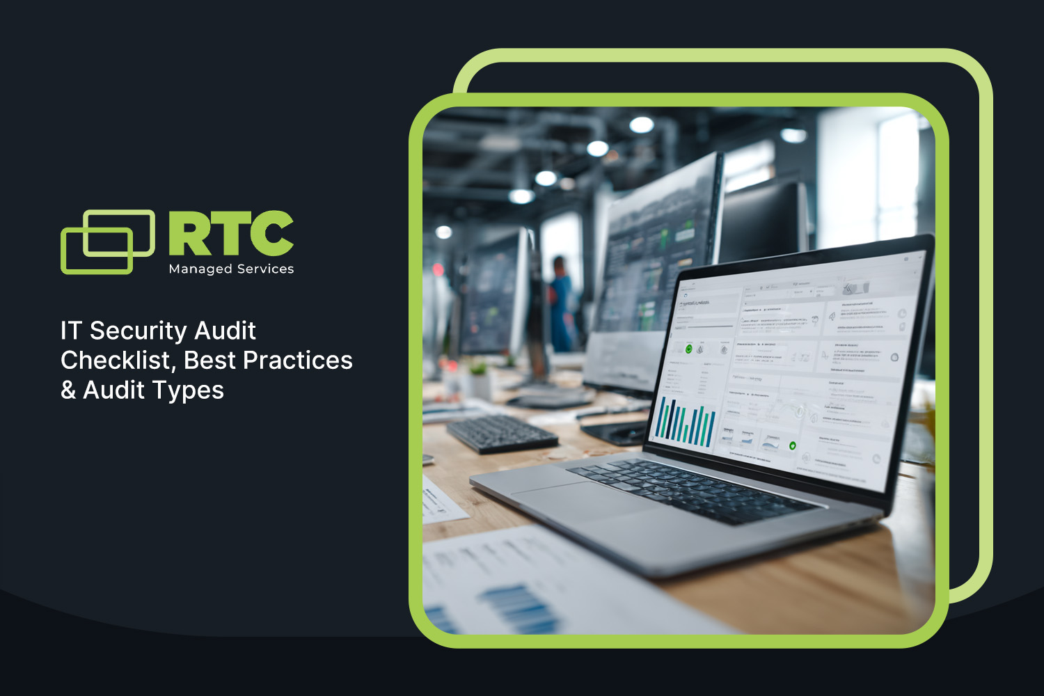 IT security agent working on his powerhouse software.