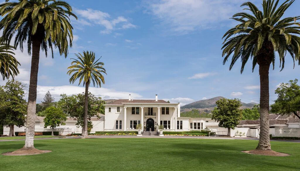 The Silverado Resort mansion and grounds in Napa Valley