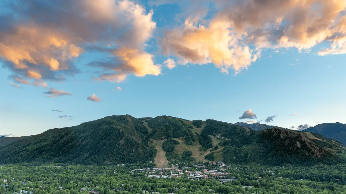 Mountain scenery in Aspen, Colorado