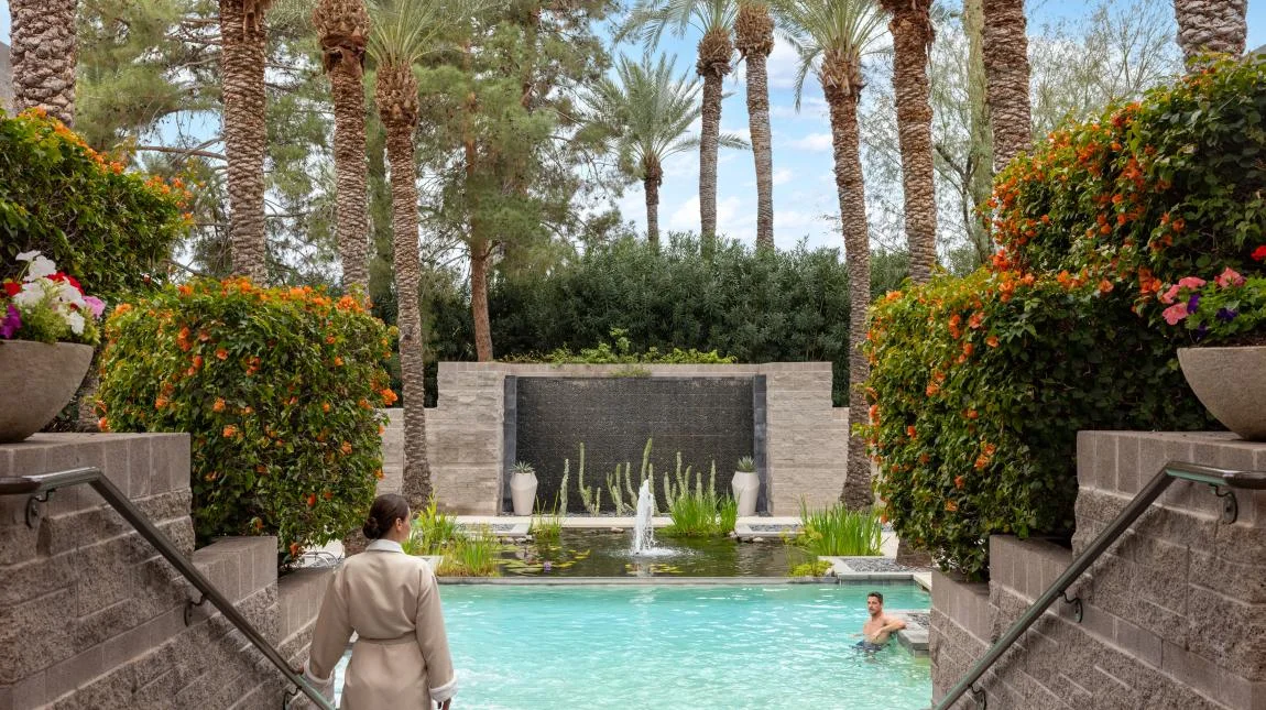 Spa Avania pool at the Grand Hyatt Scottsdale Resort