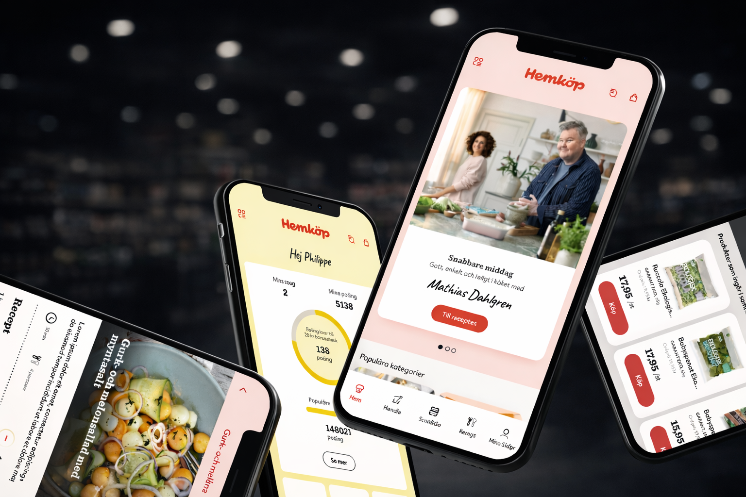 A smartphone screen showing how to photo a Santa Maria label for information