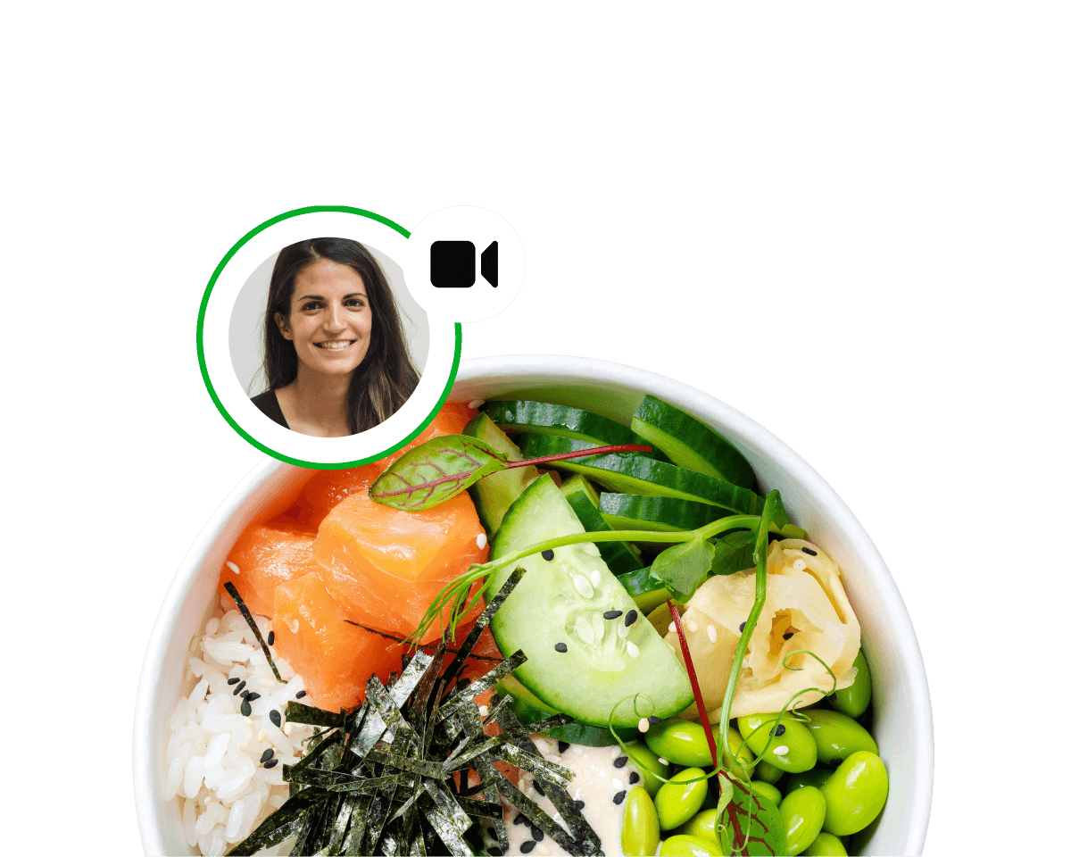 Personalized meal planning with a dietitian