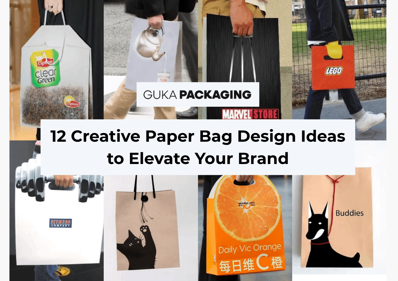 12 creative paper bag design ideas to elevate your brand