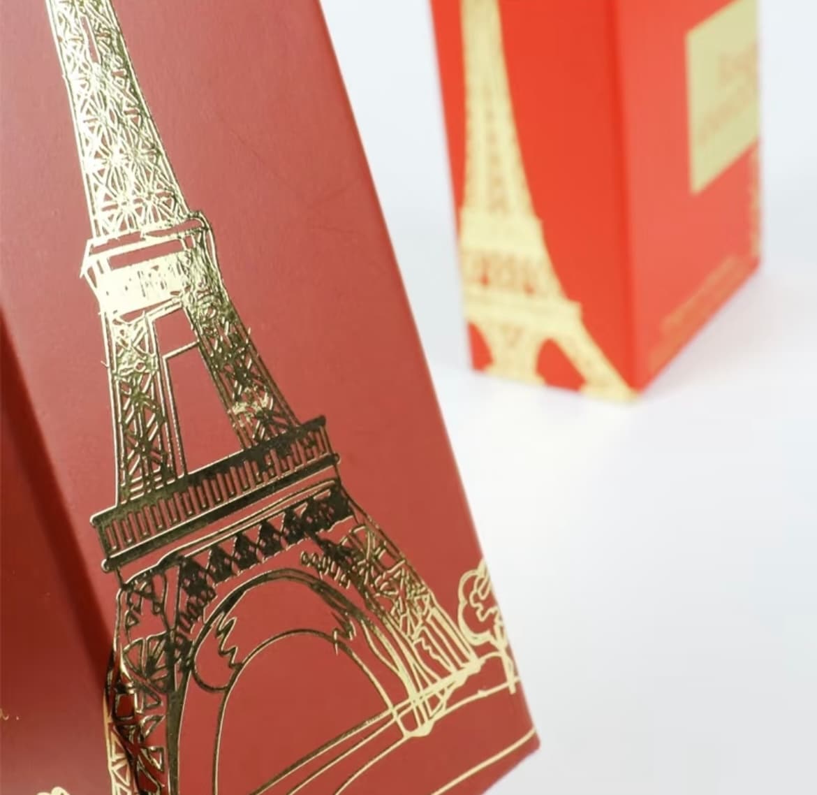 bag with foil or metallic prints