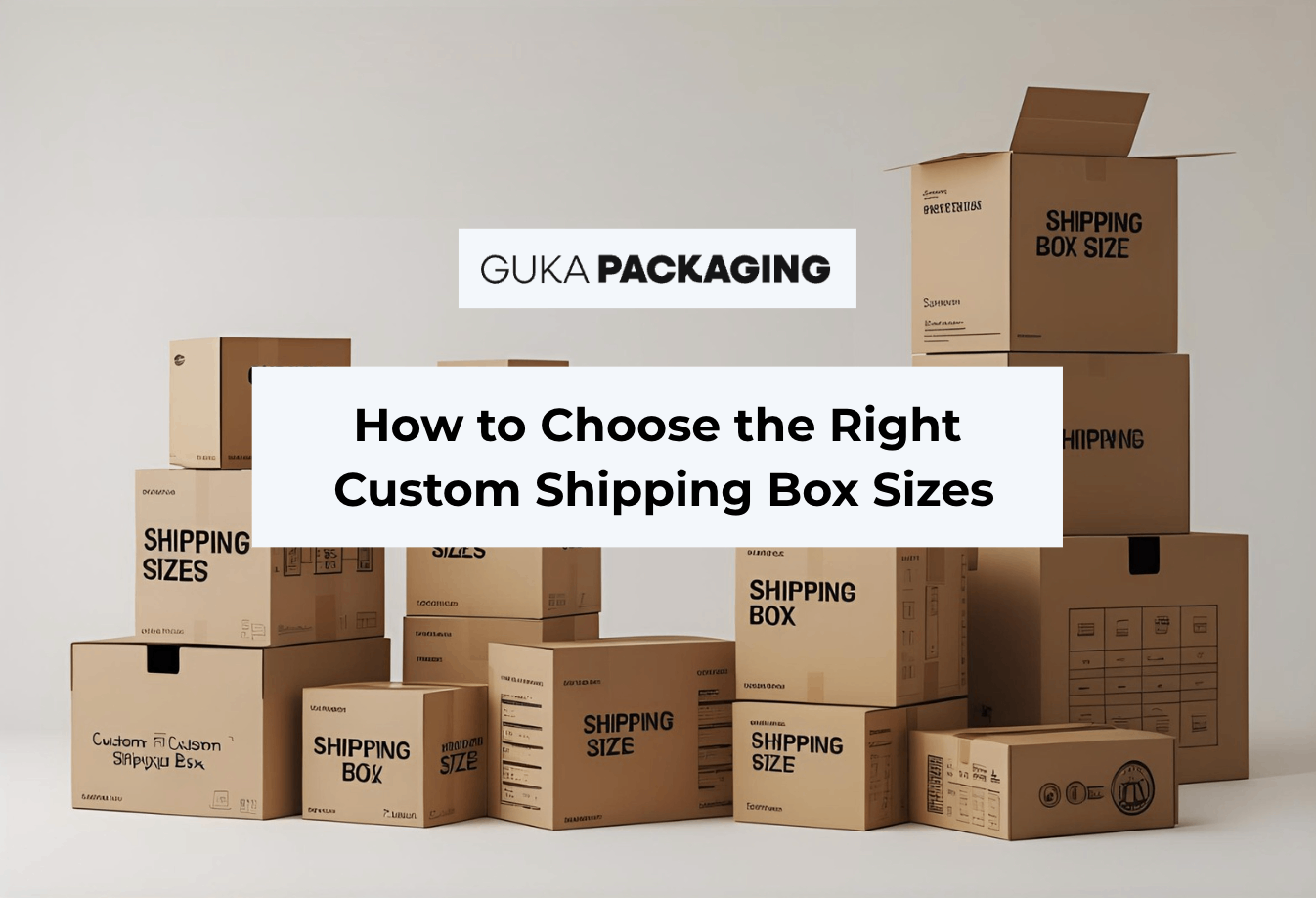 how to choose the right custom shipping box sizes