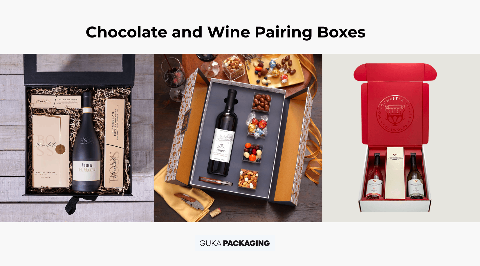 chocolate and wine pairing boxes