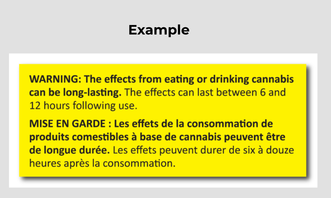 compliance of weed product