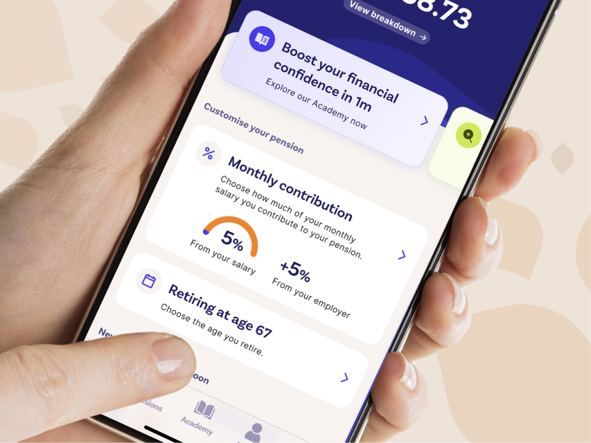 A better pension experience