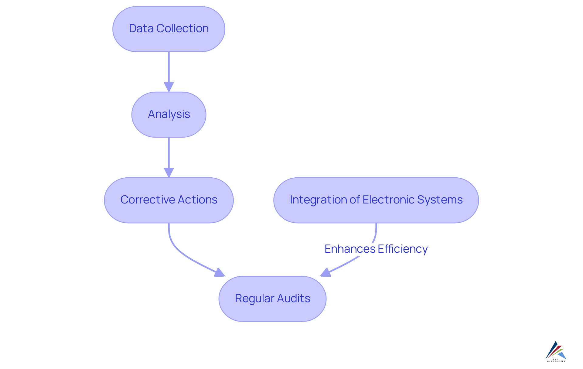 Each step in the flowchart represents an essential part of the documentation and reporting process. Follow the arrows to understand how these components connect and support effective CPV practices. Each step in the flowchart represents an essential part of the documentation and reporting process. Follow the arrows to understand how these components connect and support effective CPV practices.