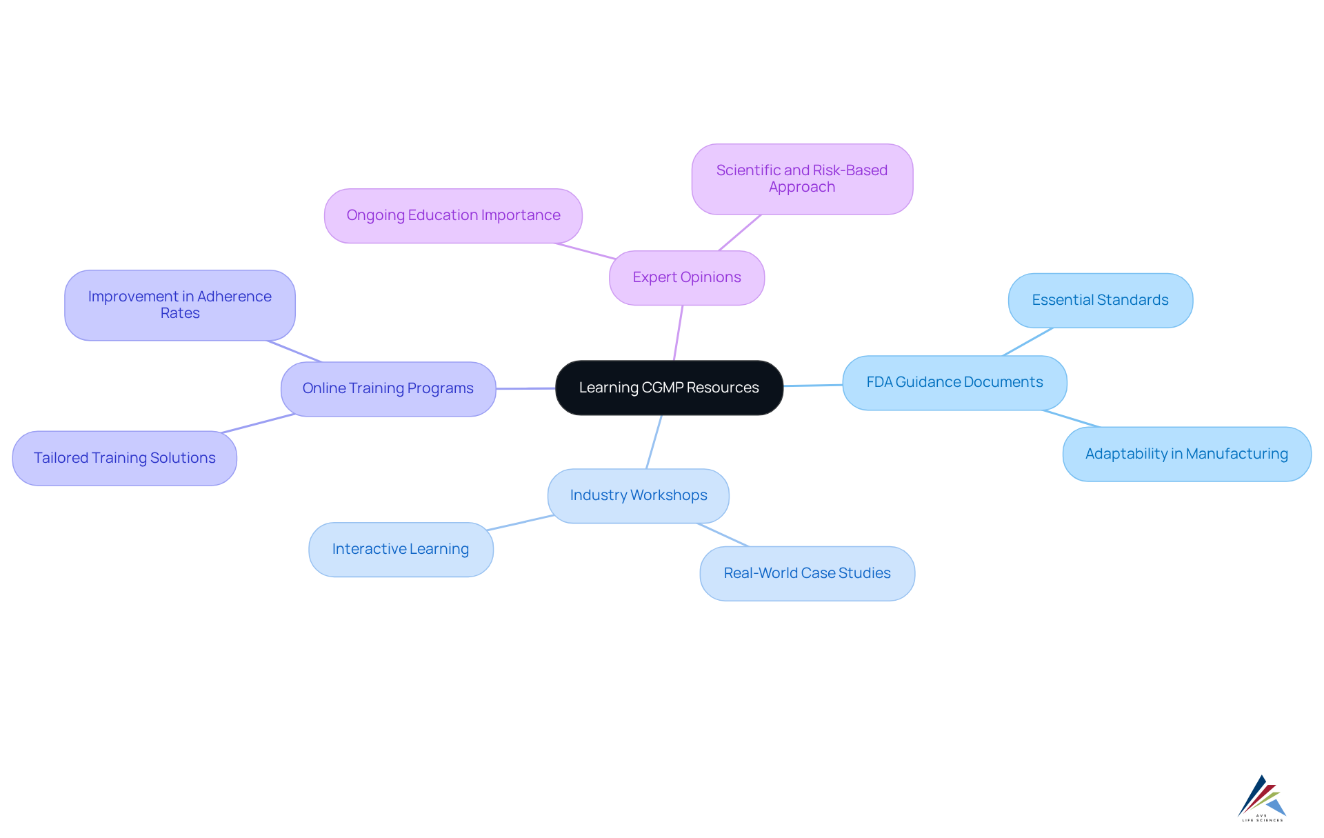 The center node shows the main topic, and each branch represents different resources available to new drug companies. Follow the branches to explore specific details related to each resource type. The center node shows the main topic, and each branch represents different resources available to new drug companies. Follow the branches to explore specific details related to each resource type.