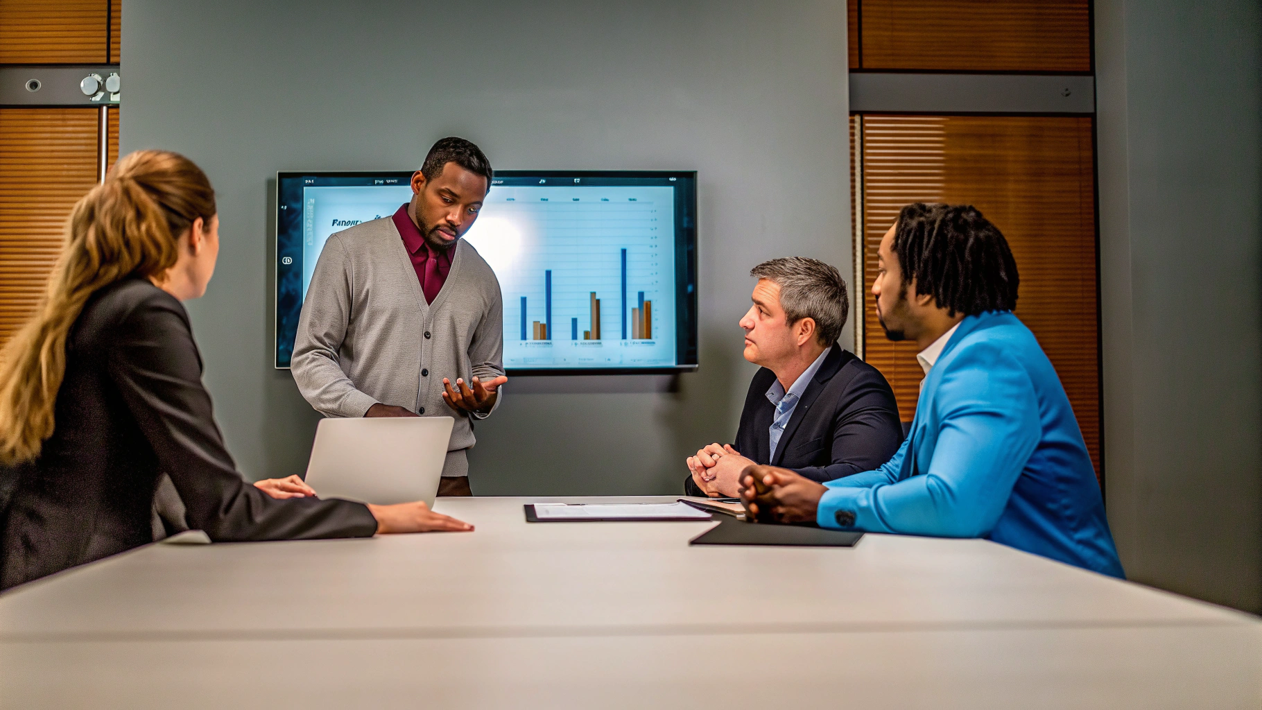Pharmaceutical Professionals Discussing Real-World Evidence