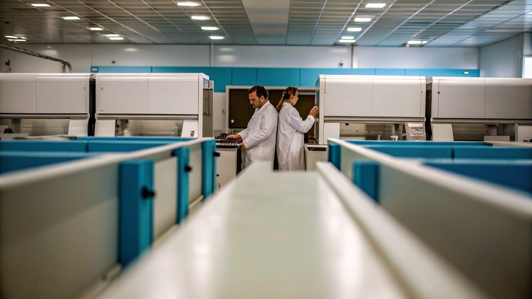 Biotechnology Laboratory Focused on Compliance