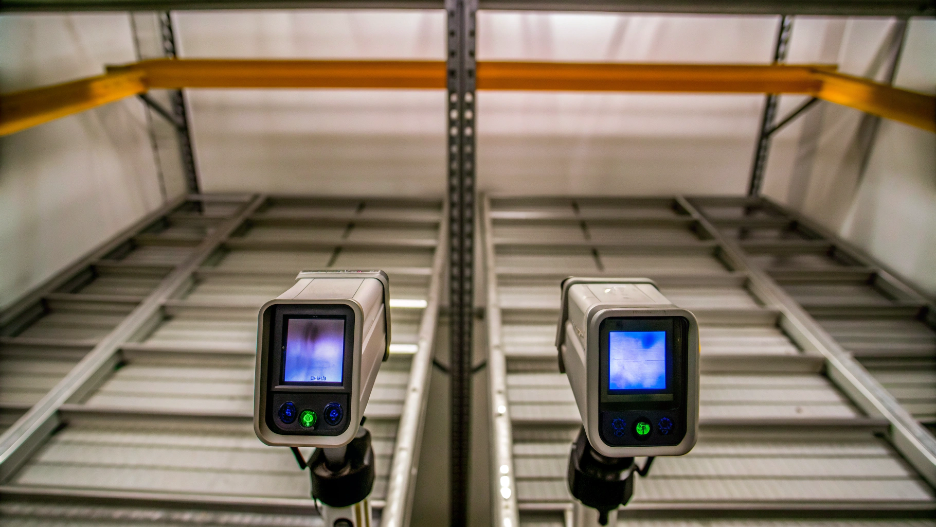 Temperature Mapping Process in a Storage Area