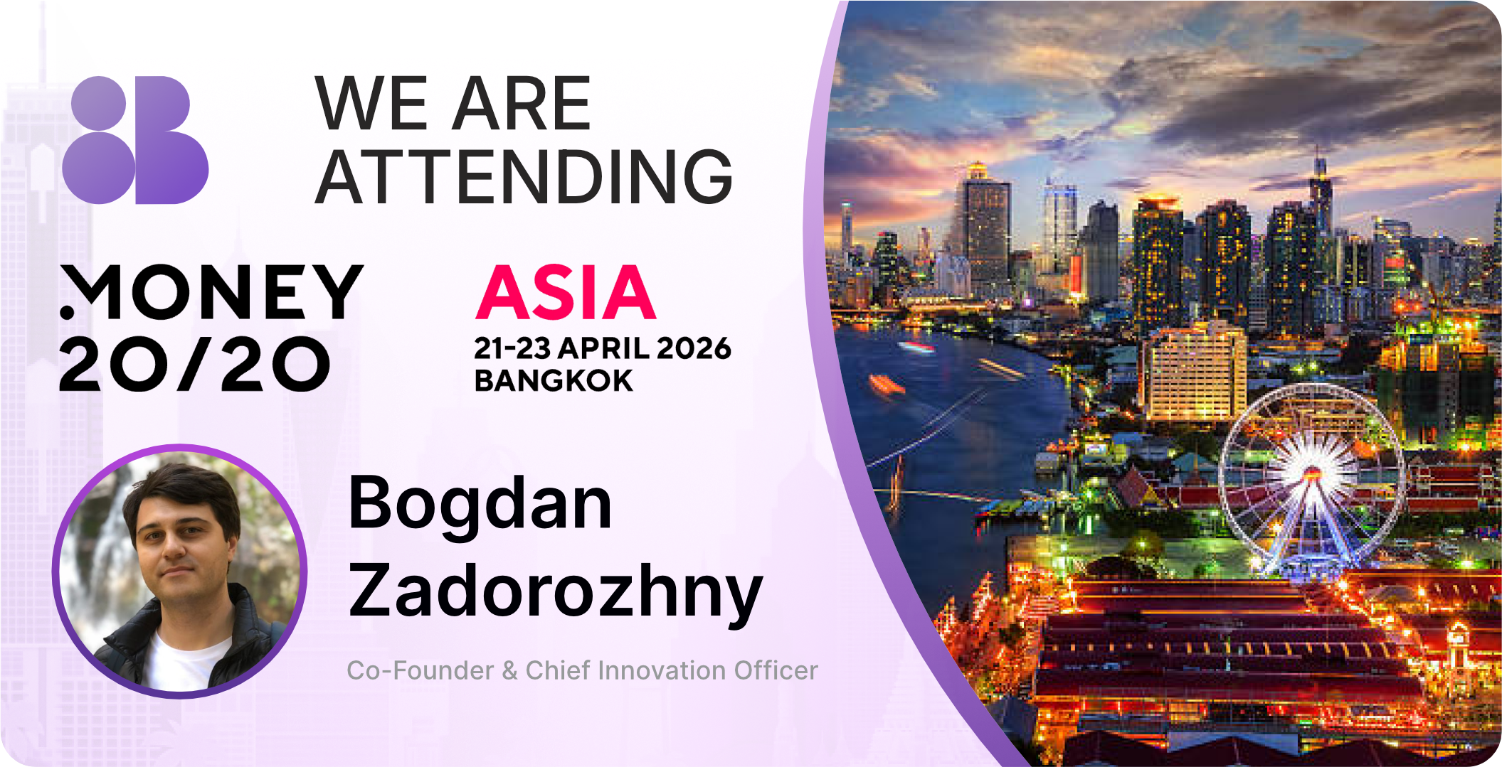 8B at Money20/20 Asia in Bangkok