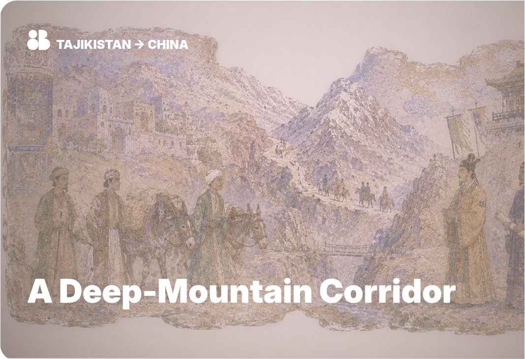 Tajikistan and China: A Deep-Mountain Corridor